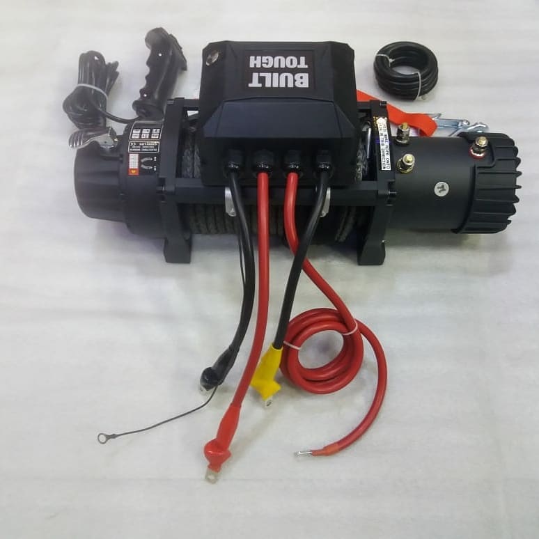 Hurricane Winch 12000LB For Jeep Wrangler - am-wrangler