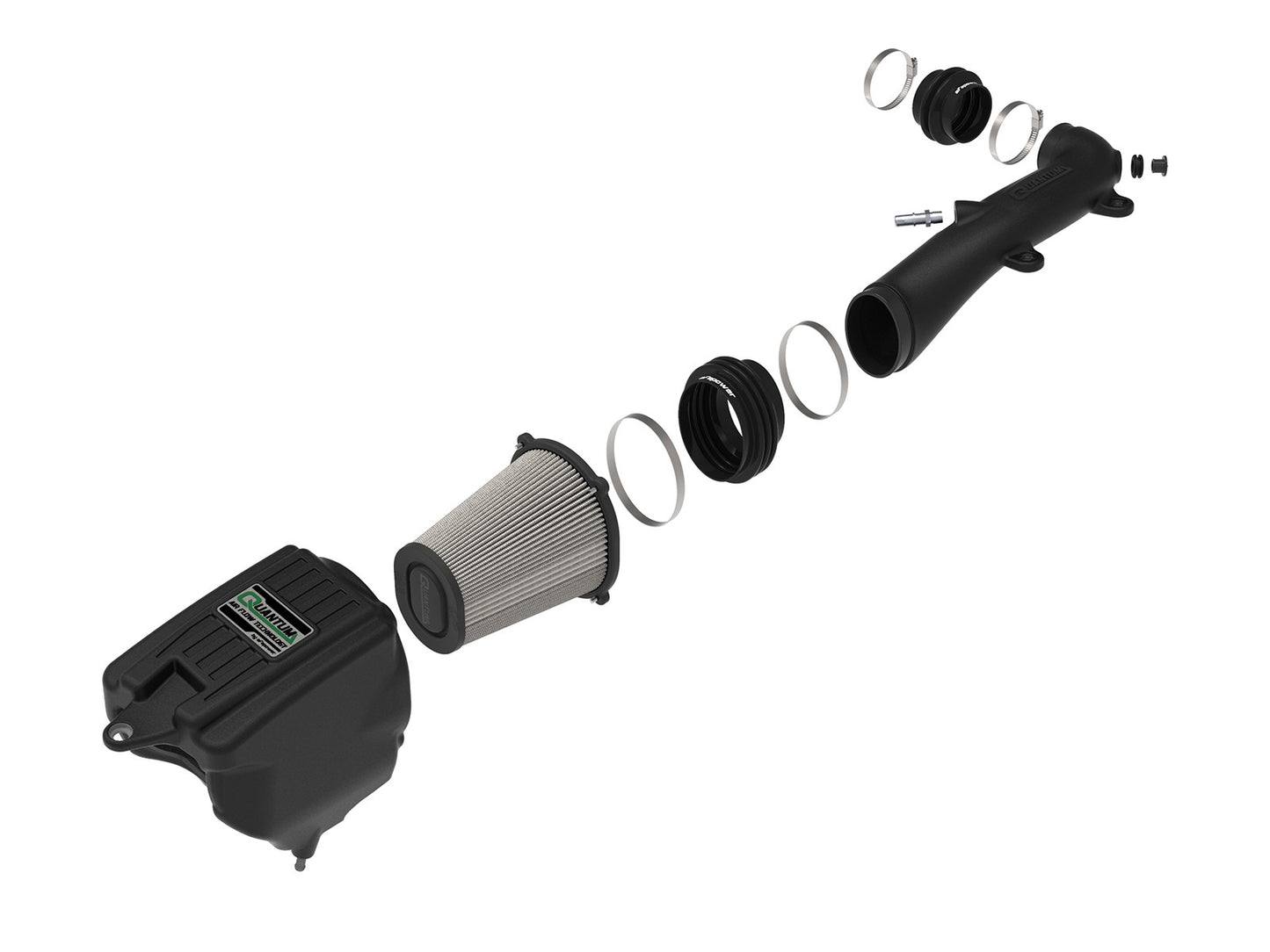 AFE Power Quantum Cold Air Intake System w/Pro DRY S Filter ( 53-10017D)  For jeep wrangler JL & JT