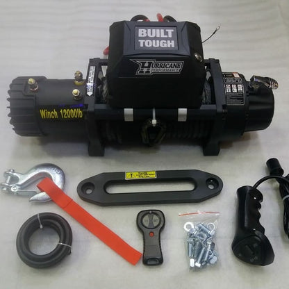 Hurricane Winch 12000LB For Jeep Wrangler - am-wrangler