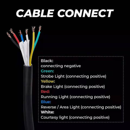 ATV CHASE LIGHT FOR JEEP WRANGLER JK,JL & JT