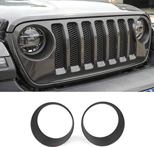 Headlight Cover Trim for Jeep Wrangler JL