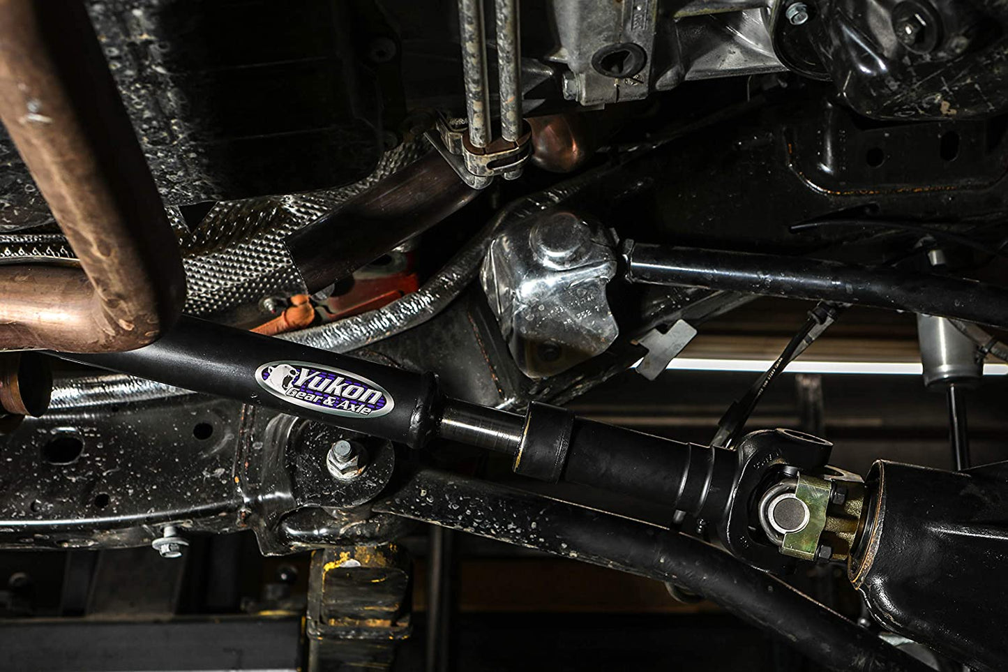 Yukon Heavy Duty Rear Driveshaft w/ A/T for Jeep Wrangler JK (2012 to 2017), 2 Doors