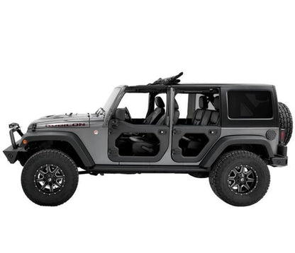 Core Doors with Twill Upper from Bestop for Jeep Wrangler JK