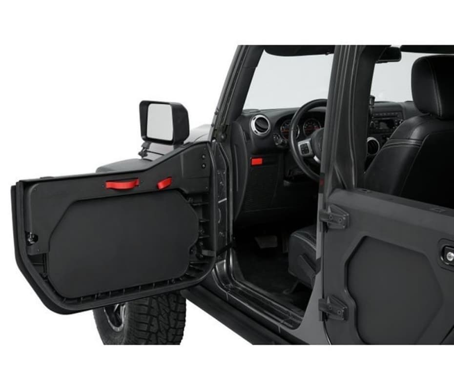 Core Doors with Twill Upper from Bestop for Jeep Wrangler JK