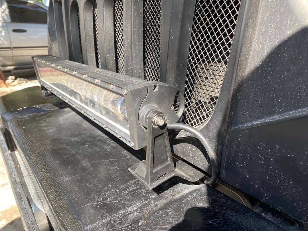 AMR Light Bracket for Jeep Wrangler JK