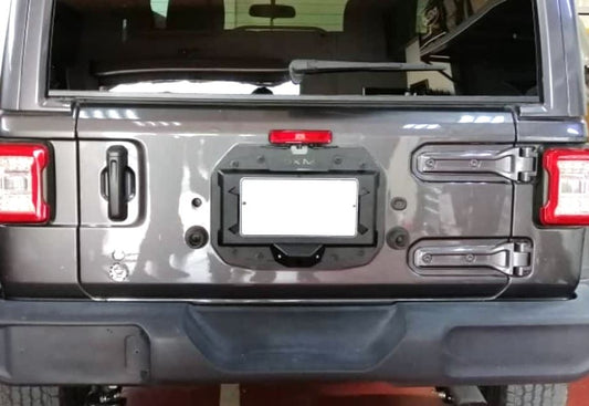 Plate Number Holder for Jeep Wrangler JL