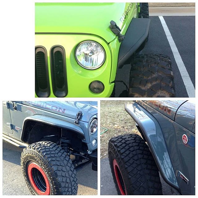 AMR Flat Fenders for Jeep Wrangler JK - am-wrangler