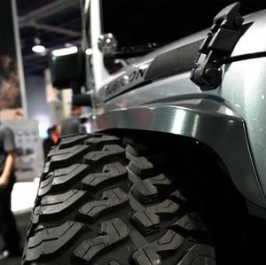 Aluminium Fender Flares for jeep wrangler JK - am-wrangler