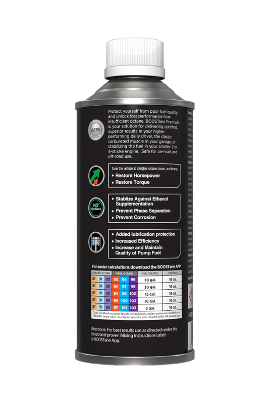 BOOSTane Premium Octane Booster-16OZ (473ml)