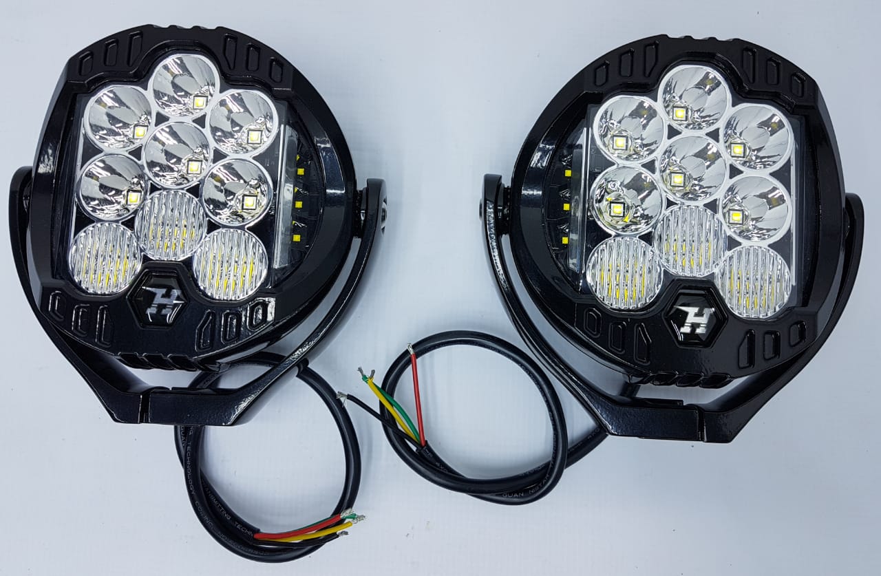 HURRICANE COMBO BEAM LED Work Lights for Jeep Wrangler