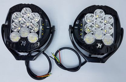 HURRICANE COMBO BEAM LED Work Lights for Jeep Wrangler