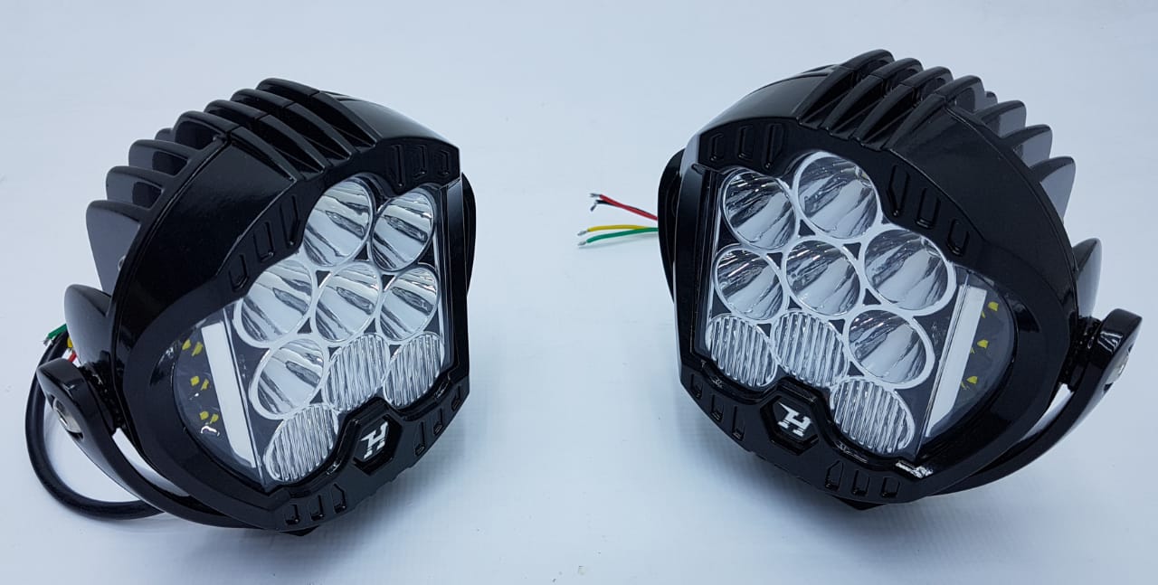 HURRICANE COMBO BEAM LED Work Lights for Jeep Wrangler