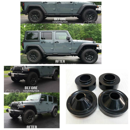 Hurricane Coil Lift Spacers for Jeep Wrangler JK - am-wrangler