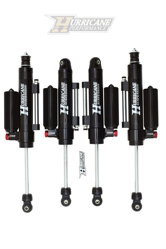 Hurricane Racing Shocks Stage 4+ Shocks 2.5", Adjustable for Jeep Wrangler JK