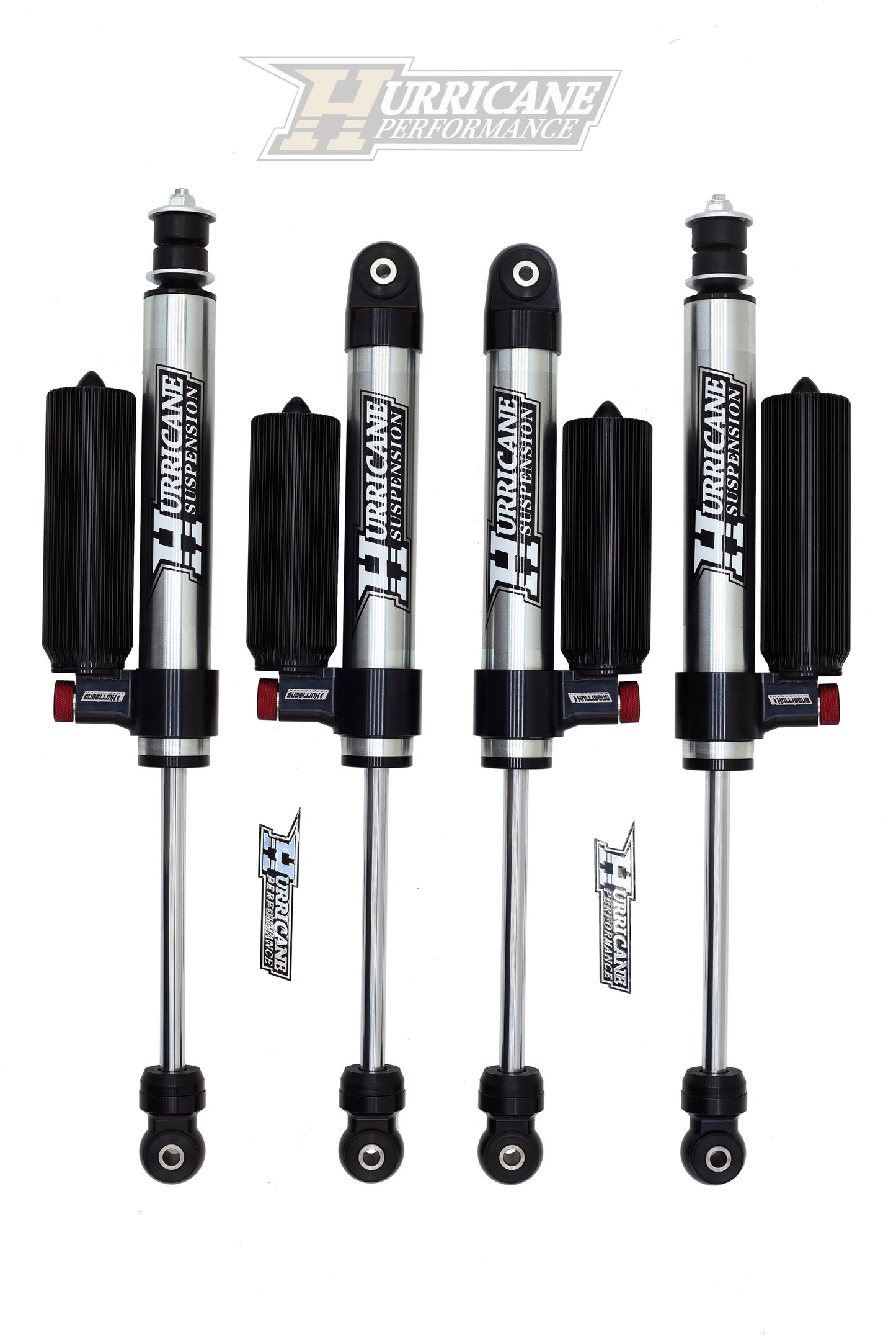 Hurricane Racing Shocks 2", With Reservoir, Adjustable for Jeep Wrangler JK