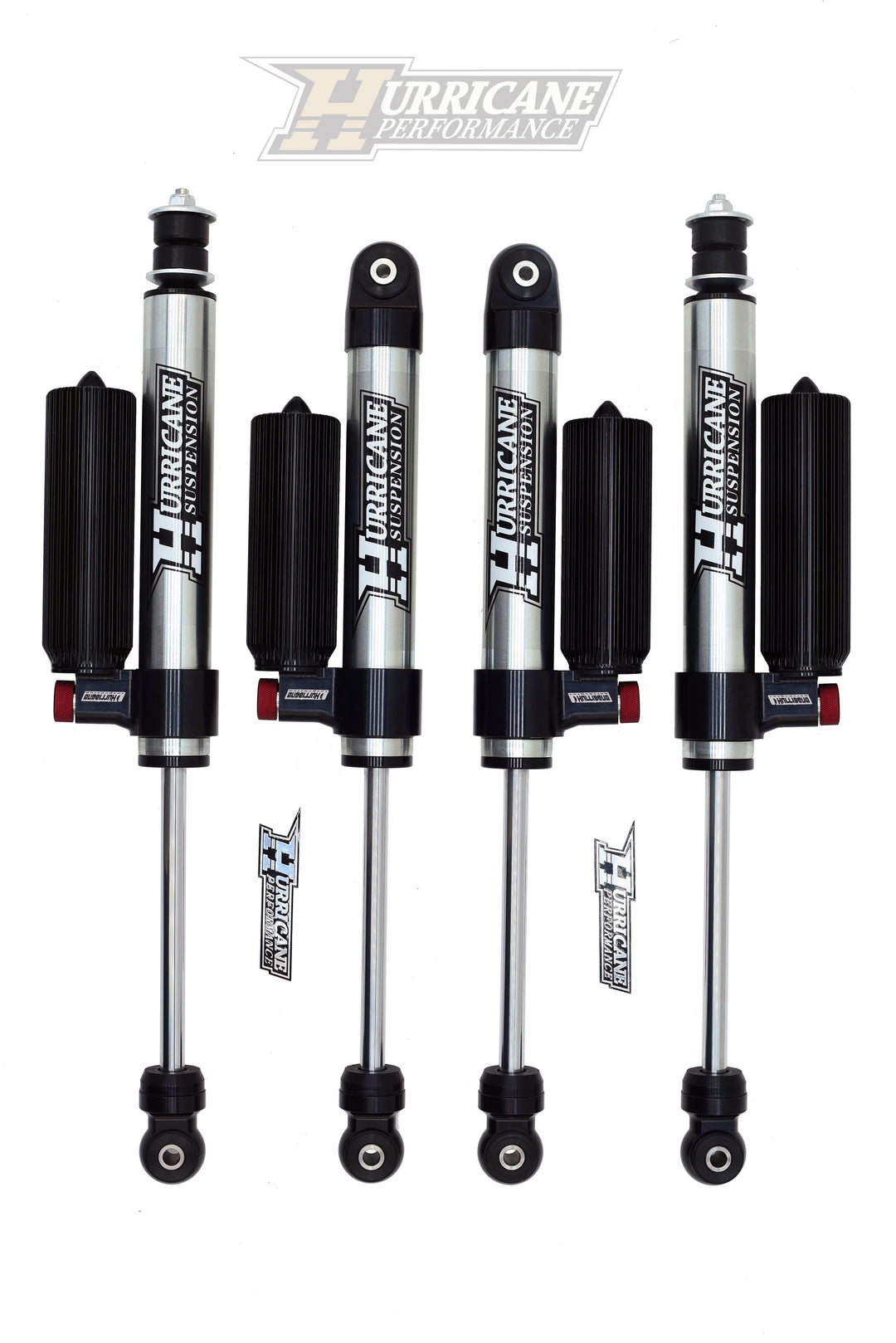 Hurricane Performance 2.5 inch Lift Kit With Hurricane 2.0 Adjustable Shocks for Jeep Wrangler JK