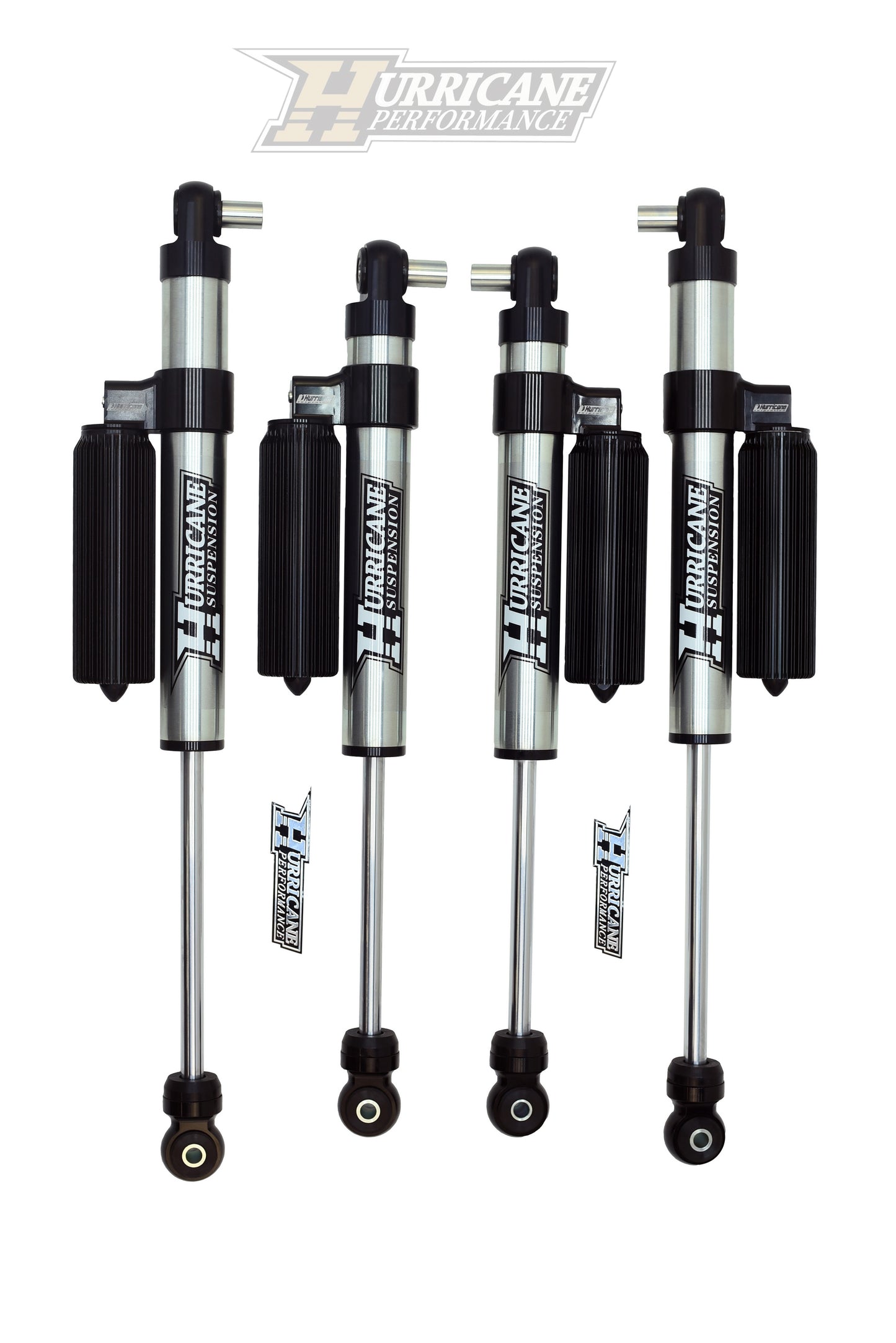 Hurricane Performance Shocks 2", With Reservoir, Non-Adjustable for Jeep Wrangler JL/JT