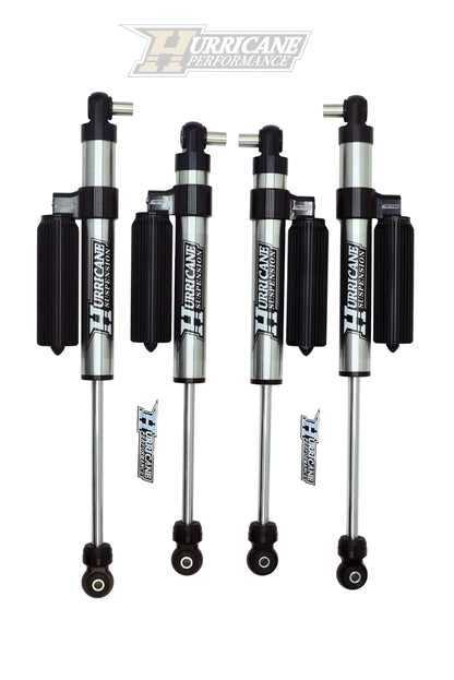 Hurricane Performance Shocks 2", With Reservoir, Non-Adjustable for Jeep Wrangler JL/JT