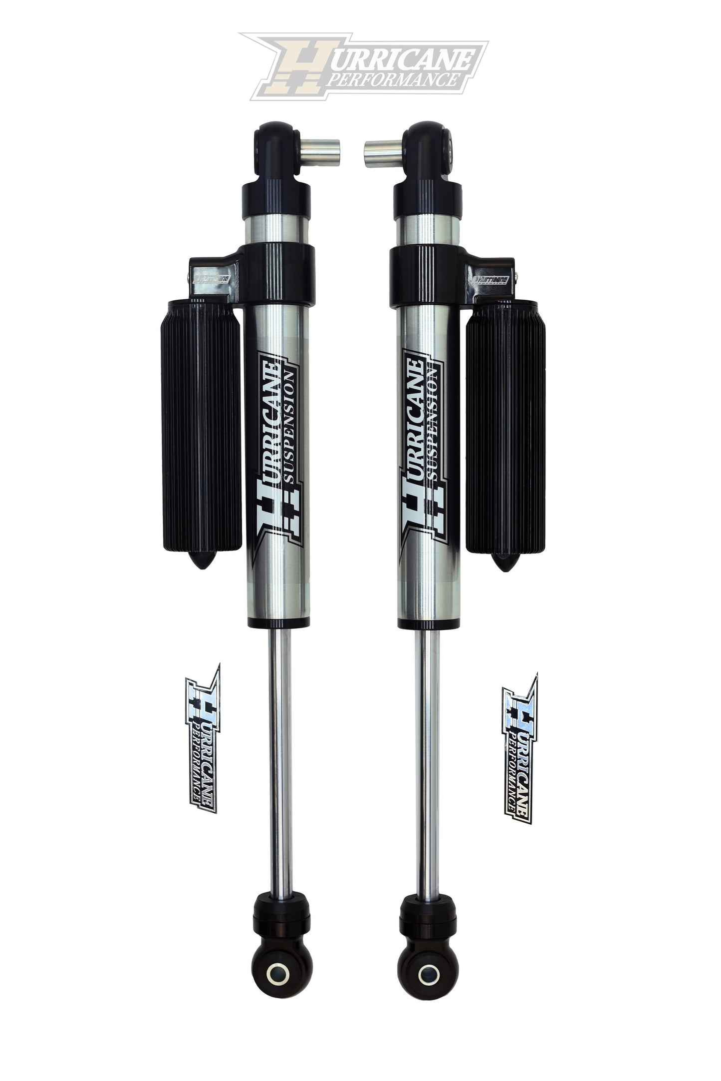 Hurricane Performance Shocks 2", With Reservoir, Non-Adjustable for Jeep Wrangler JL/JT
