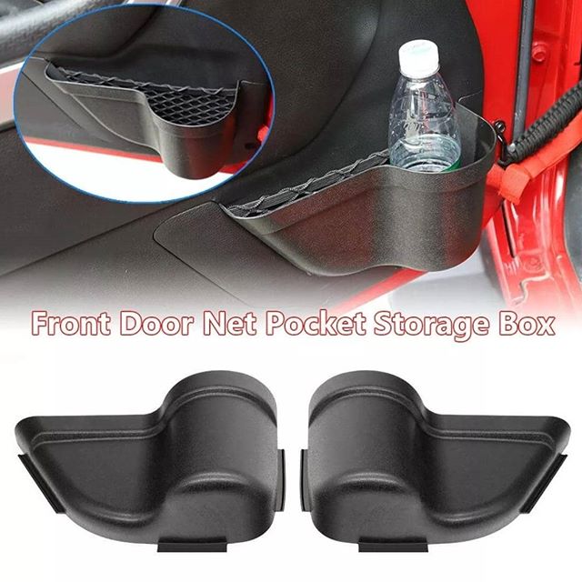 AMR Door Net Pocket Storage for Jeep Wrangler JK