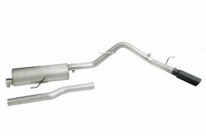 GIBSON BLACK ELITE CAT-BACK SINGLE EXHAUST STAINLESS for Jeep Wrangler  JT (GLADIATOR)