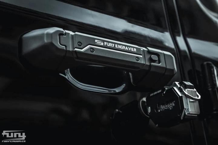 FURY AWAKEN SERIES DOOR HANDLE FOR JEEP WRANGLER JL ALUMINUM