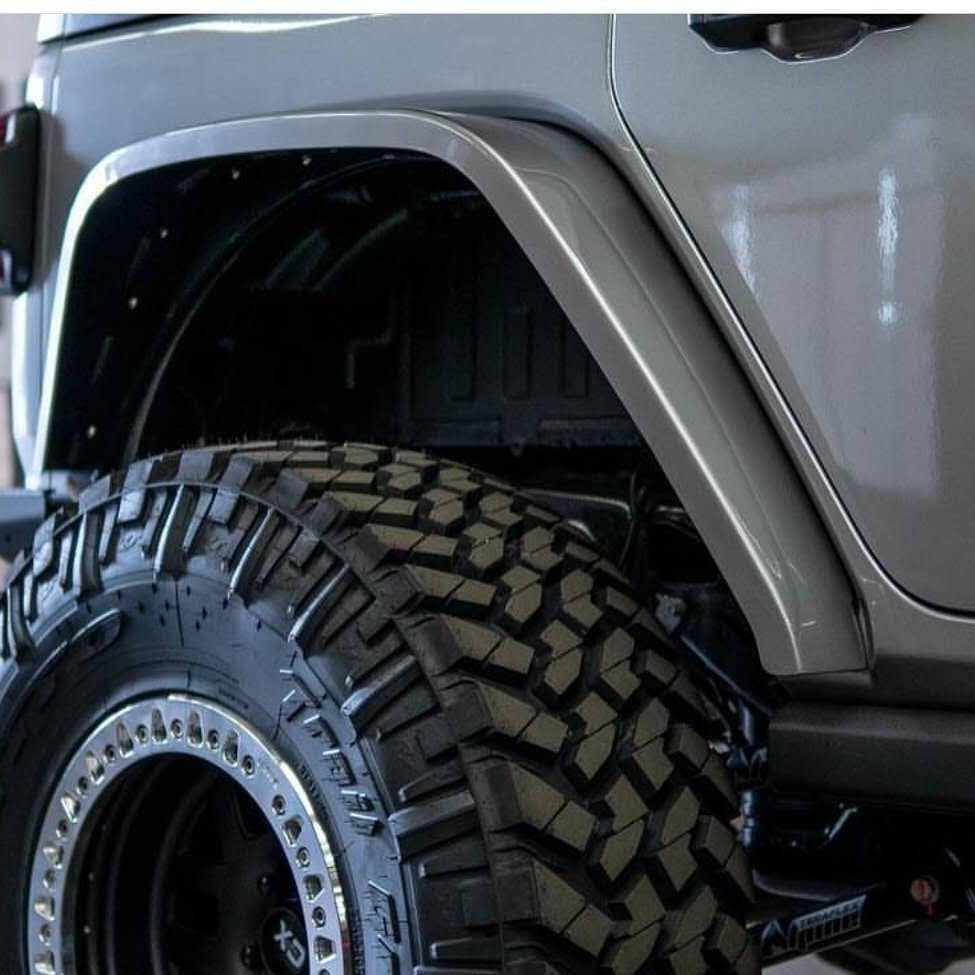 Flat Fenders for Jeep Wrangler JL - am-wrangler