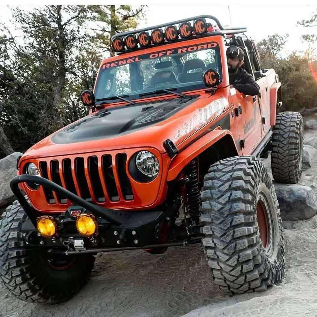 Flat Fenders for Jeep Wrangler JL amwrangler