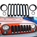 Grille & Headlight insert for Jeep Wrangler JK