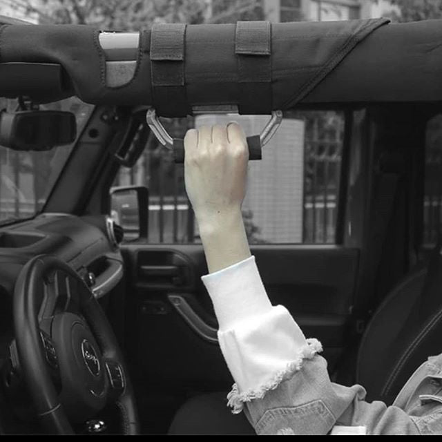 Roll Bar Mount Side Grab Handle for Jeep Wrangler