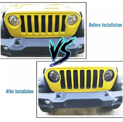 Grille insert for Jeep Wrangler JL - am-wrangler