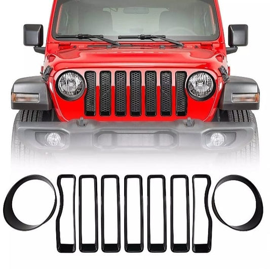 Grille insert for Jeep Wrangler JL - am-wrangler
