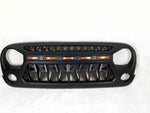 Grille with LED markers for Jeep Wrangler JK - am-wrangler