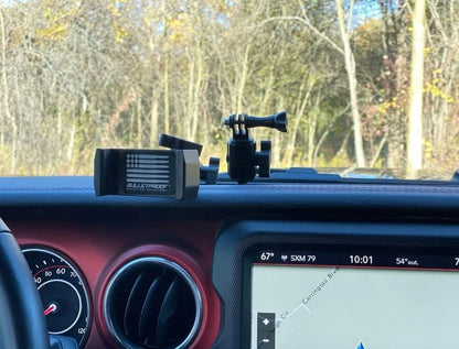 BULLET POINT Phone and GoPro Holder for Jeep Wrangler JL/JT - am-wrangler