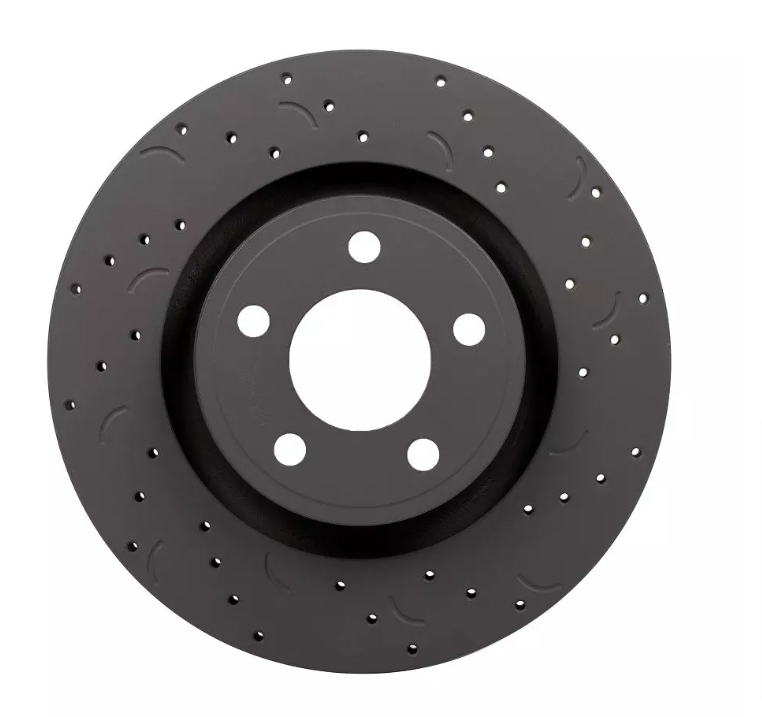 Hawk Talon Slotted & Drilled Brake Discs For Jeep Wrangler JK