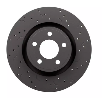 Hawk Talon Slotted & Drilled Brake Discs For Jeep Wrangler JK