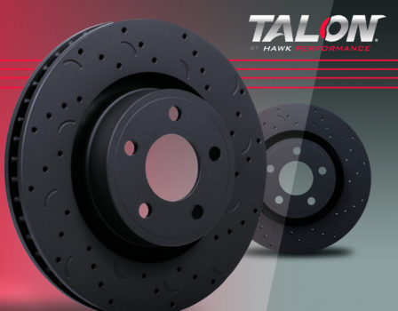 Hawk Talon Slotted & Drilled Brake Discs For Jeep Wrangler JK
