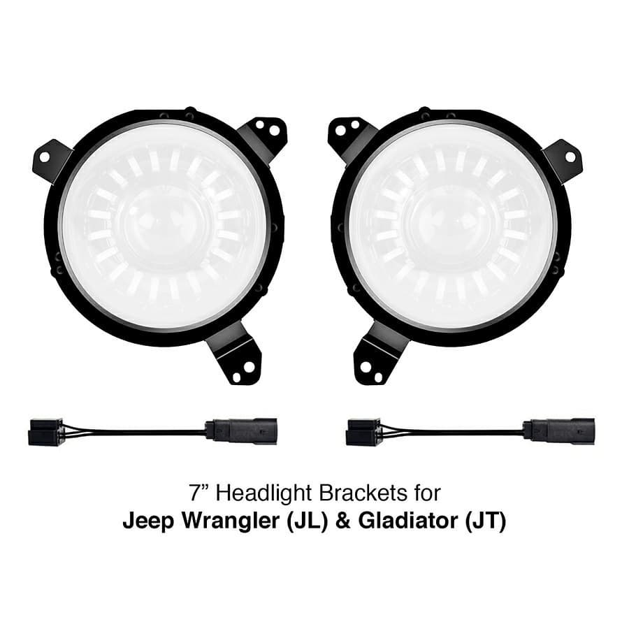 Headlight Bracket for Jeep Wrangler JL - am-wrangler