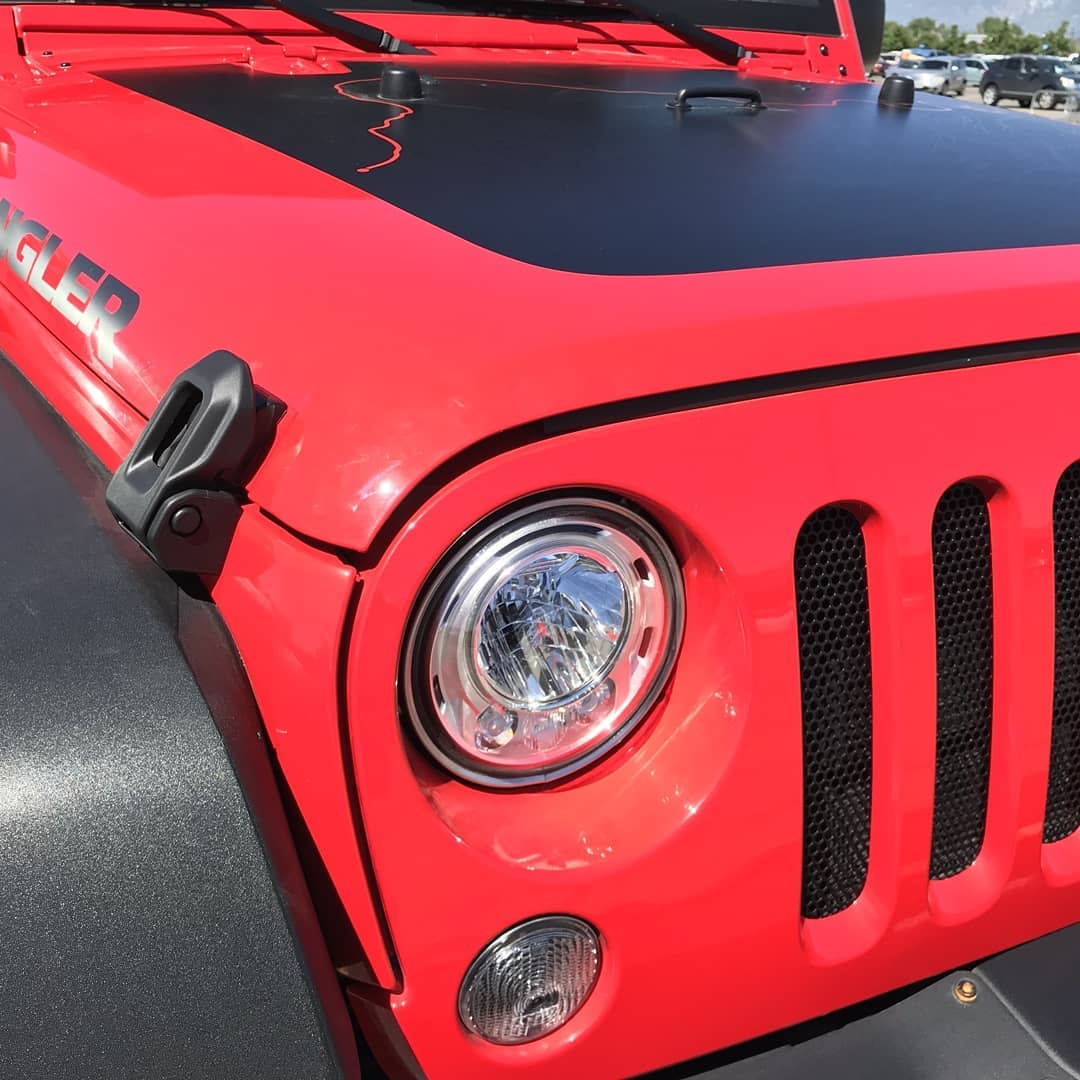 Hood Latch for Jeep Wrangler JK, JL/JT -Plastic - am-wrangler