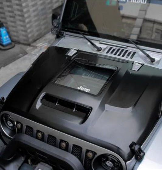 Amr -9 Performance Vented Hood for Jeep Wrangler JK