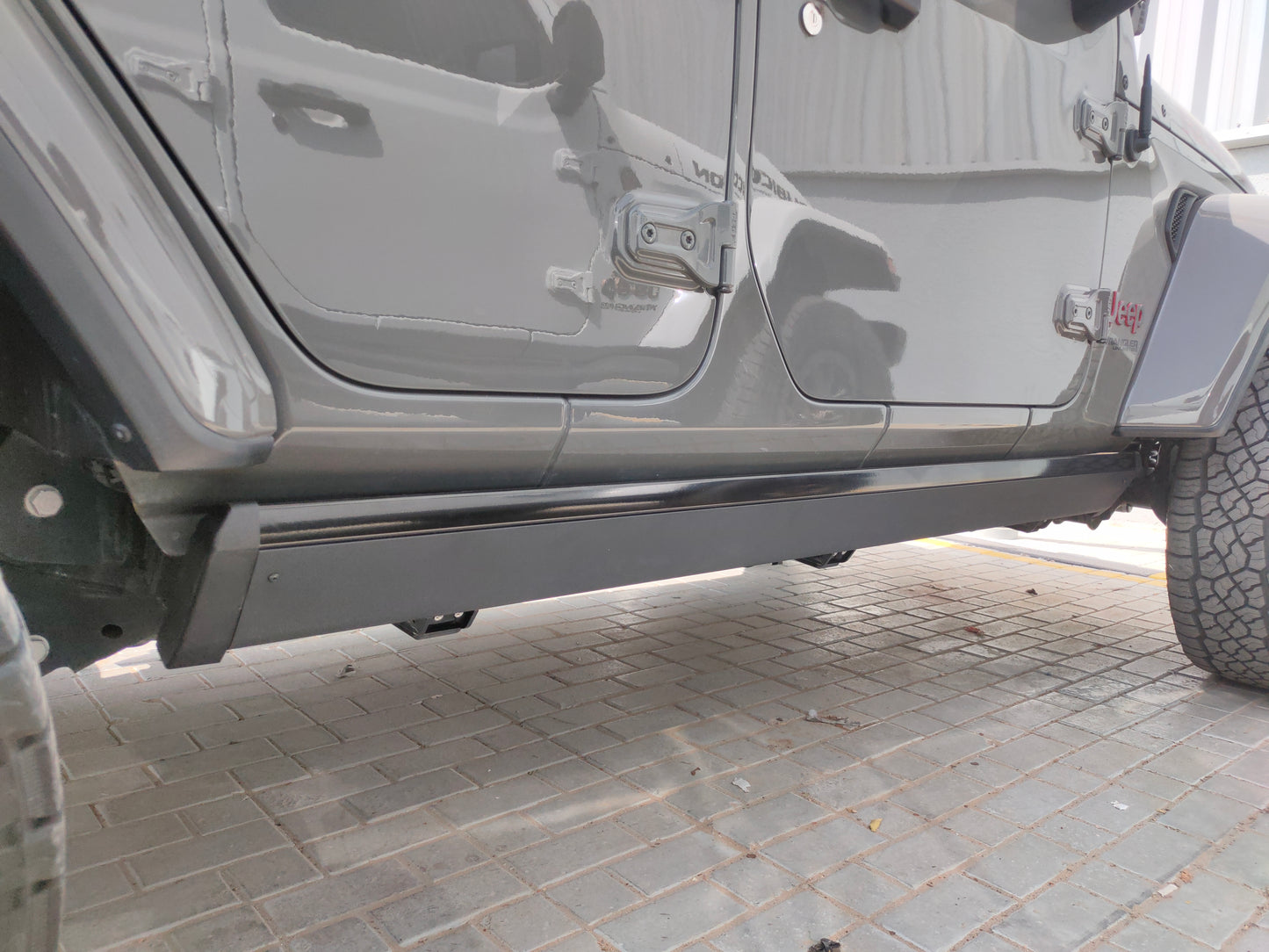 Power Side Steps With LED lights  for Jeep Wrangler JL - am-wrangler