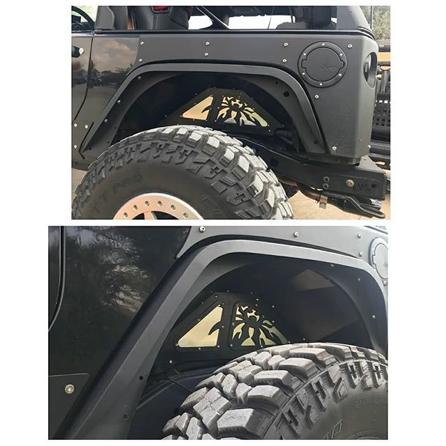 Aluminum Inner Fenders for Jeep Wrangler JK - am-wrangler