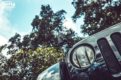 FURY Hood Side Auxiliary Mirror for Jeep Wrangler JK/JL/JT