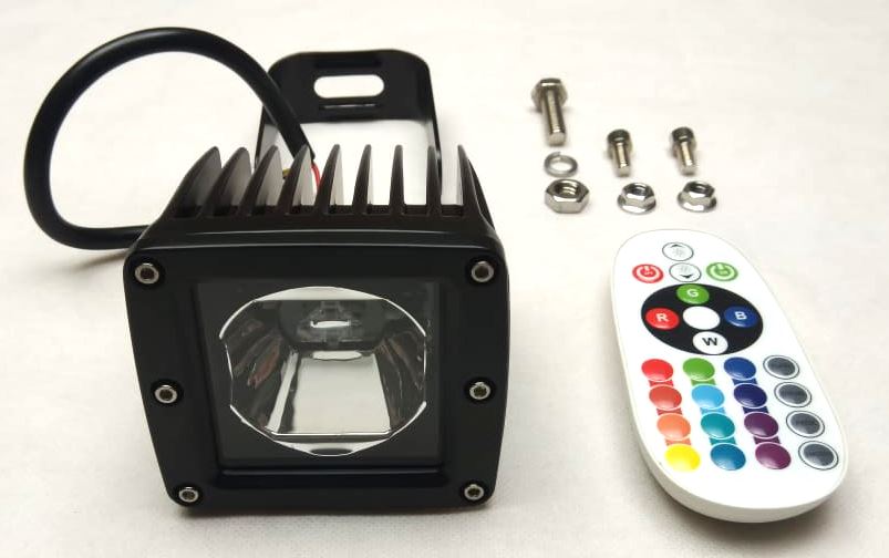 RGB Work Lights for Jeep Wrangler