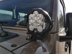 HURRICANE COMBO BEAM LED Work Lights for Jeep Wrangler