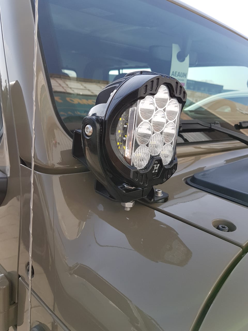 HURRICANE COMBO BEAM LED Work Lights for Jeep Wrangler