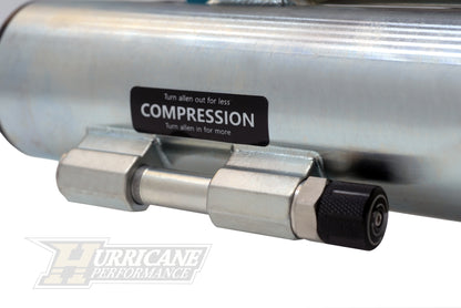 Hurricane Racing Shocks 3.0", Triple Bypass Adjustable for Jeep Wrangler JK