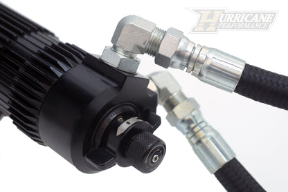 Hurricane Racing Shocks 3.0", Triple Bypass Adjustable for Jeep Wrangler JK