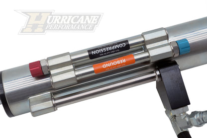 Hurricane Racing Shocks 3.0", Triple Bypass Adjustable for Jeep Wrangler JK