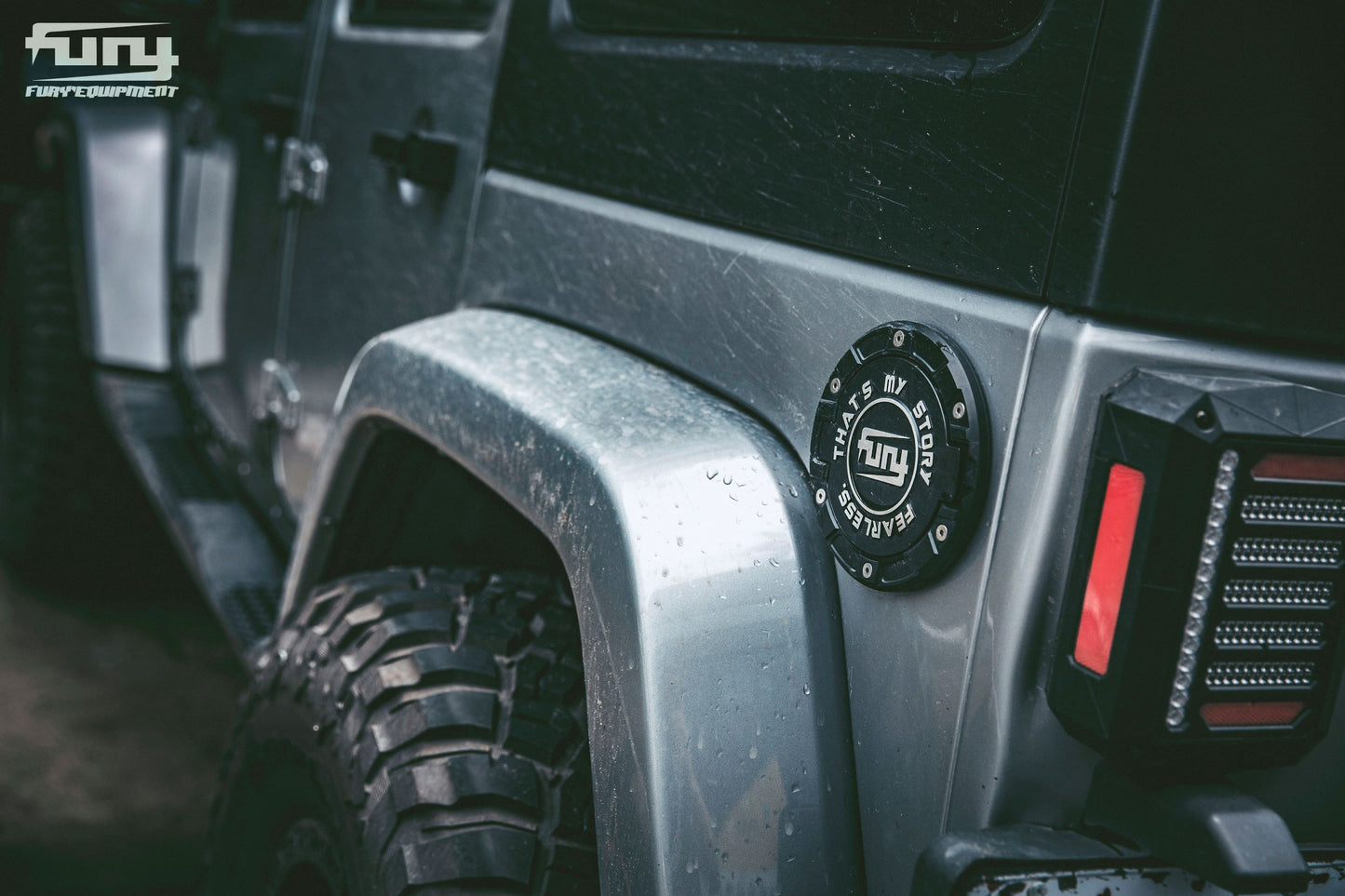 FURY AWAKEN SERIES FUEL COVER FOR JEEP WRANGLER JK